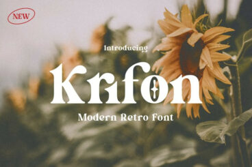 Krifon - Retro Serif Font