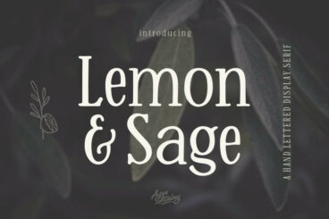 Lemon and Sage Font