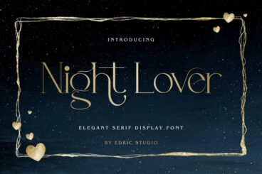 GraphicRiver - Night Lover Font 38191070