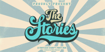 The Stories Font Family