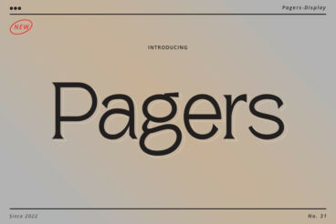 Pagers - Display Serif