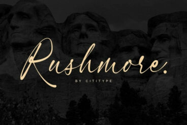 Rushmore Font