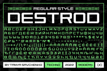 Destrod Font