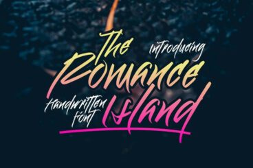 The Romance Island Font