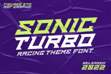 Sonic Turbo Font