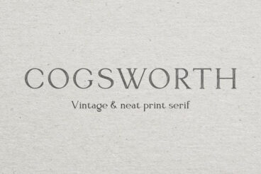 Cogsworth Font