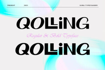Qolling Font