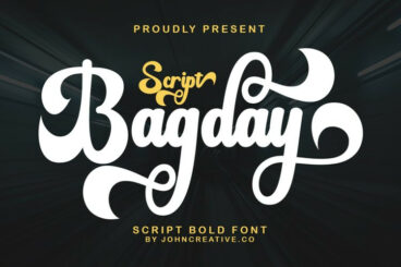 Bagday Script Font