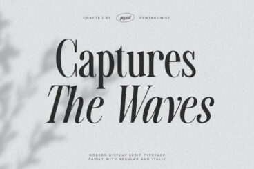 Captures the Waves Font