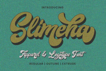Slimeha - Bold and Modern Handwritten Font