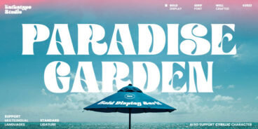 Paradise Garden Font