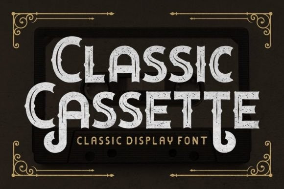 Classic Cassette Font - Free Font