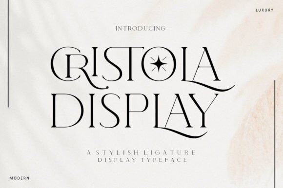 Cristola Display Font - Free Font