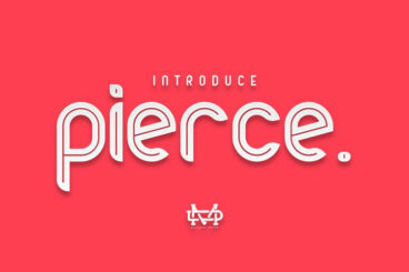 Pierce Family - New Bold Sans Serif