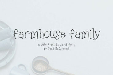 Farmhouse Family Font