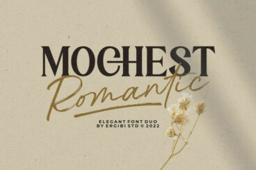 Mochest Romantic Duo Font