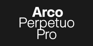 Arco Perpetuo Pro Font Family