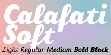Calafati Soft Font Family