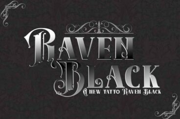 Raven Black Font