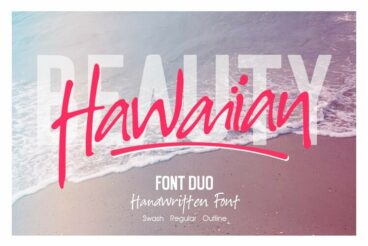 Hawaiian Duo Font