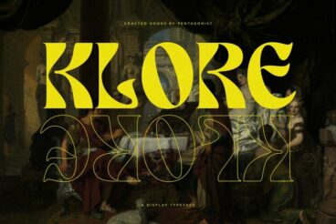 Klore | Vintage Display Font