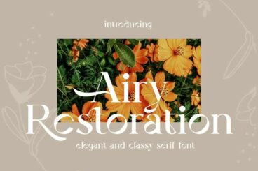 Airy Restoration Font