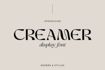 Creamer font