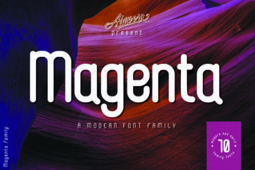 Magenta Family Font