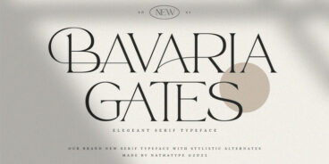 Bavaria Gates Font