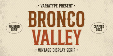 Bronco Valley Font