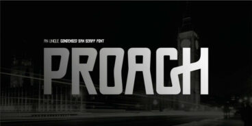 Proach Font Family