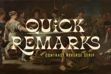 Quick Remarks Font