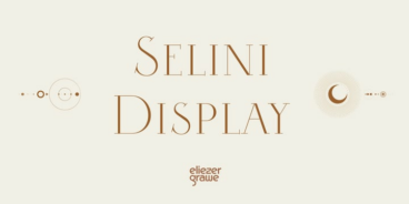 Selini Display Font Family