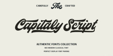 Capitaly Script Font Family
