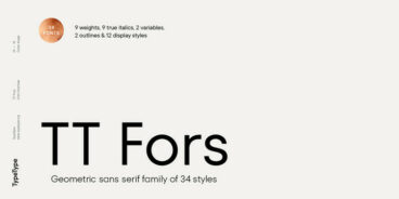 TT Fors Font Family