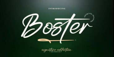 Boster Font