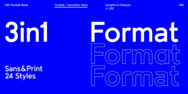 -OC Format Sans Font Family