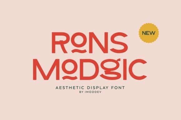 Rons Modgic Font - Free Font