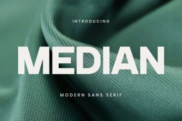 Median modern sans serif