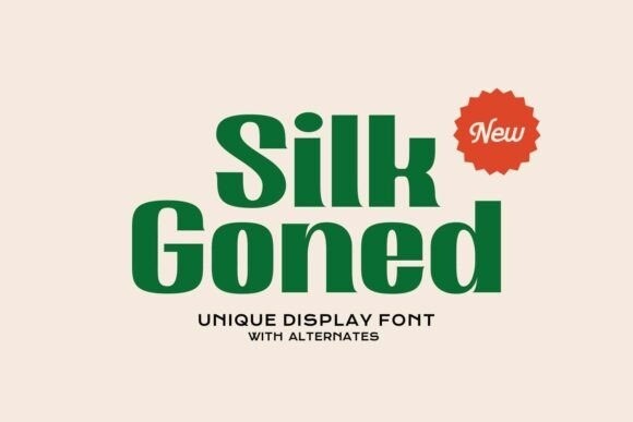 silk-goned-cool-modern-fonts-free-font