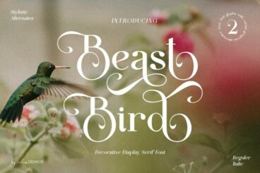 Beast Bird Font