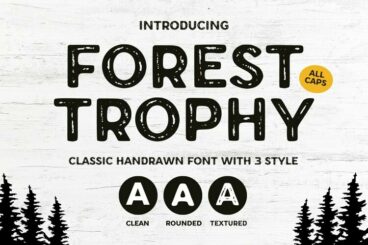 Forest Trophy Font
