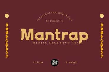 Mantrap - Sans Serif Family