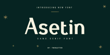 Asetin Font Family