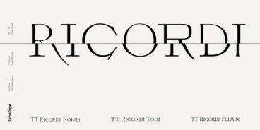 TT Ricordi Font Family