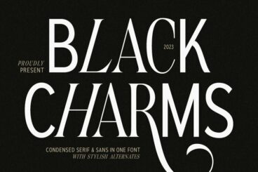 Black Charms Font