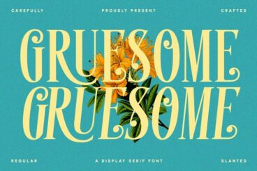 Gruesome – Display Serif Font