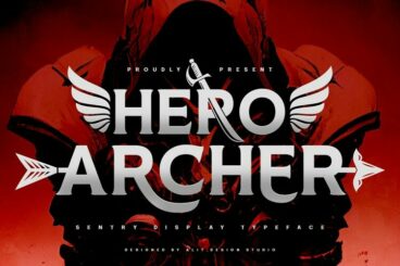 The Hero Archer Typeface