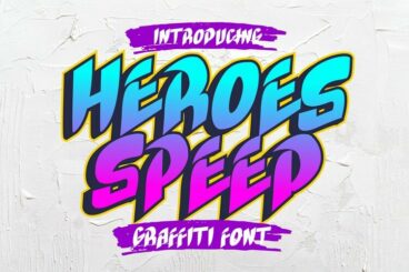 Heroes Speed font