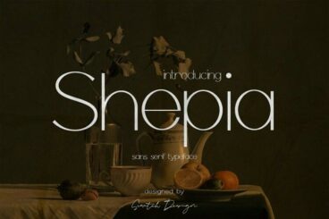 Shepia Font